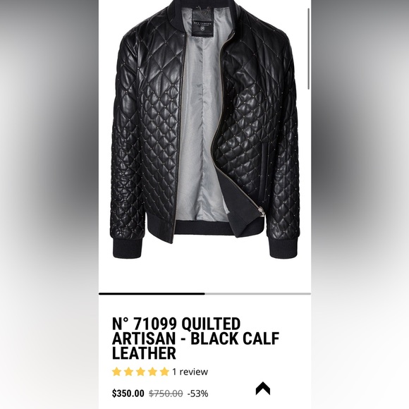 Ron Tomson - Los Angeles N° 71099 QUILTED ARTISAN - BLACK CALF LEATHER - Picture 2 of 9